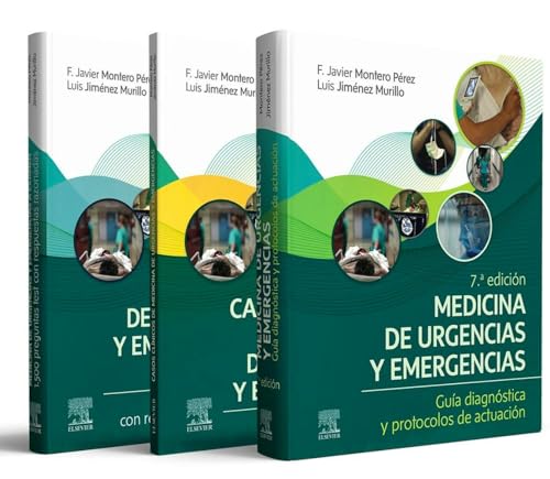 Medicina de Urgencias y Emergencias Lote Pack de los (3 Volúmenes) Jimenez Murillo - Montero