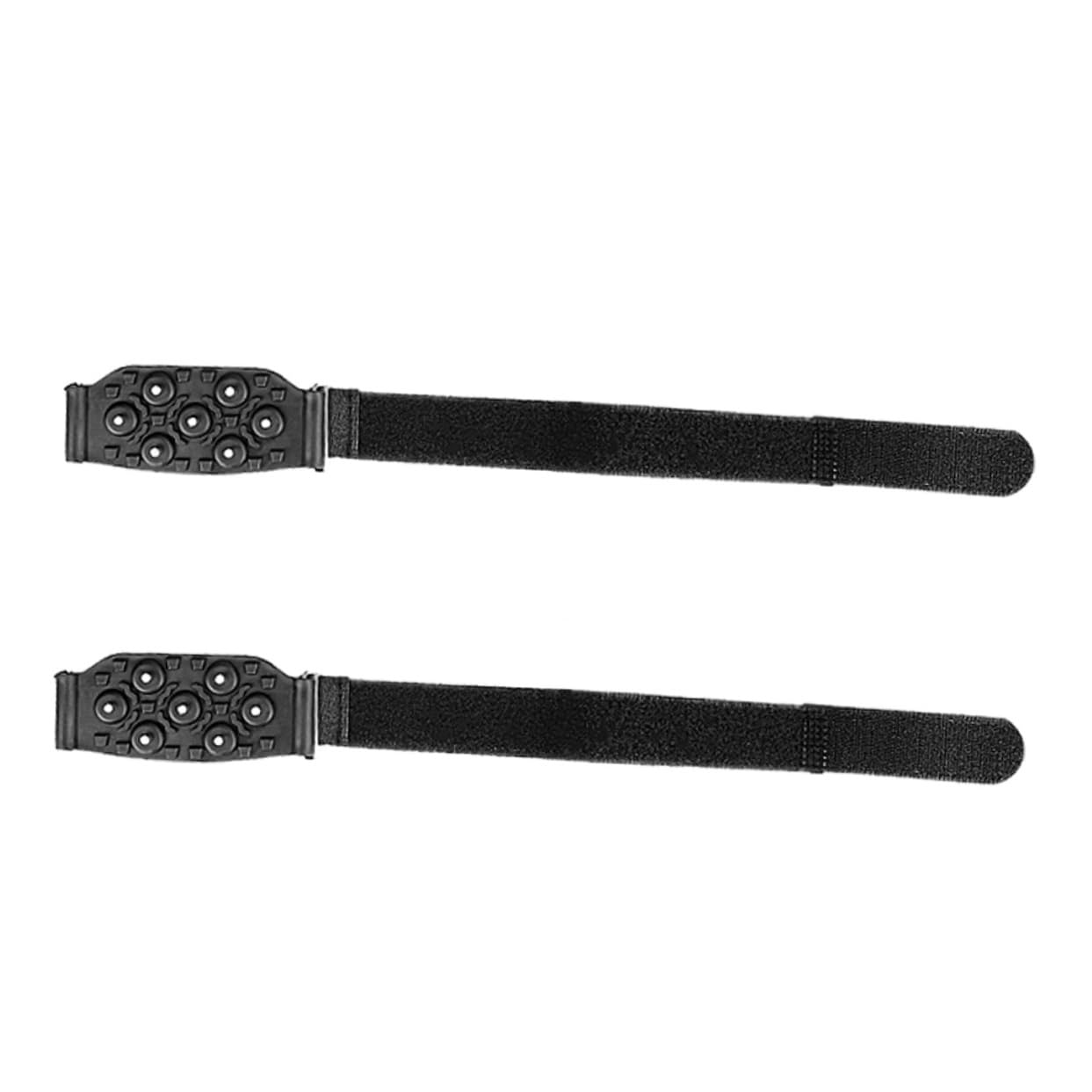 BESPORTBLE Copriscarpe Per Ramponi Impugnature Pinze Pesca Sul Ghiaccio Tacchetti Per Scarpe Pinza Nevicare Dito Del Piede Catene Da Neve Congelare Racchette Da Neve Stivali Black