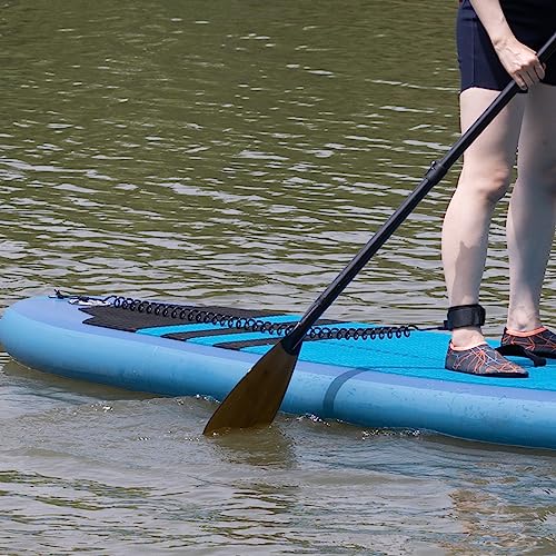 Heytur HEYTUR-001 Coiled Sup Leash 10' Surfboard Leash Sup Leg Rope Strap Stand Up Paddleboard Leash thumb #2