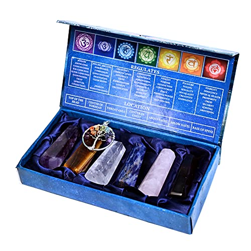 KACHVI Cristales y piedras preciosas Varitas de cristal