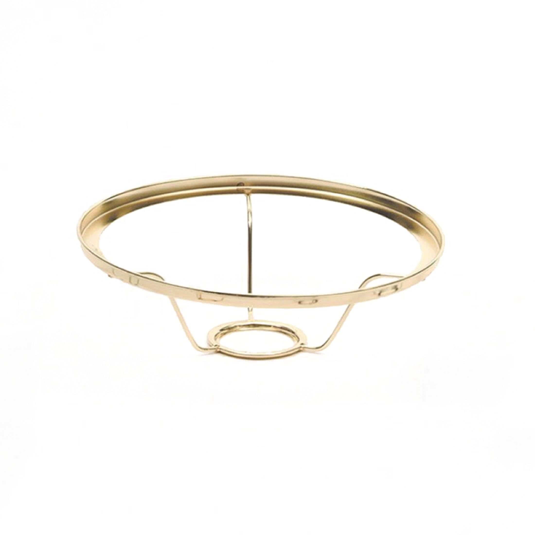 Aladdin Brass Plated 10" Under Burner Shade Ring for Glass Shades