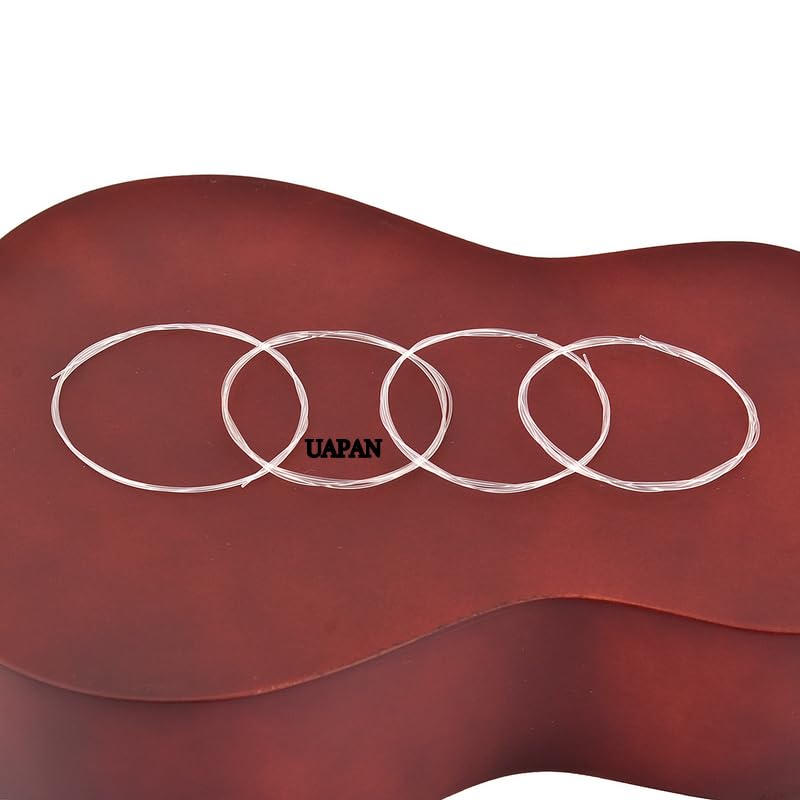 UAPAN Ukulele Copper Strings Set, Nylon Replacement Strings, A-E-C-G, Soprano Concert Tenor-image-17