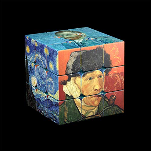 Leeec Cubo Velocidad de Girasol de Van Gogh Bi Xingkong Gaso Da...