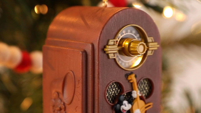 Watch Mickey Mouse Vintage Radio With Music And Lights by Hallmark