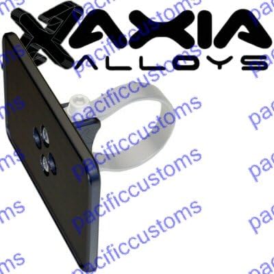Axia Alloys Black Anodized California Green Sticker Registration Plate
