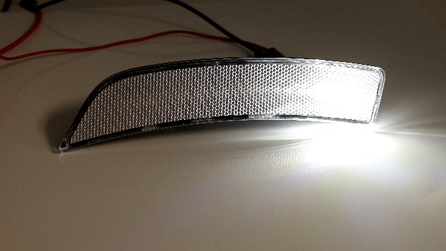 Amazon.com: iJDMTOY Semi-Clear Lens 36-SMD White Full LED Bumper