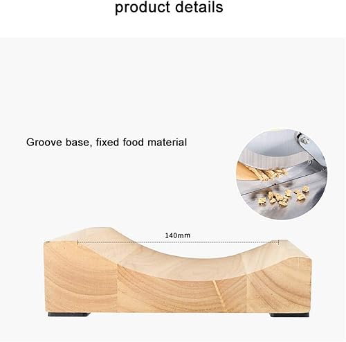 Miniatura 4 de CGOLDENWALL Cortadora manual de la medicina china de acero inoxidable de la hierba de la máquina de cortar para la carne seca de la carne seca de la