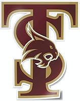 Vista 92 de Adhesivo de vinilo rojo resistente a la intemperie de Lobos de la Universidad de Nuevo México de la UNM Nudge Printing