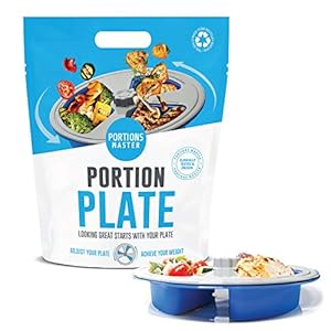 All in One Plate | Diet Weight Loss Aid | Food Management & Servings Control (All in One)
