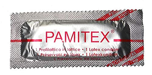 144 PROFILACTIQUES PRÉSERVATIFS CONDOM ROUGE PAMITEX - PACK ANONYME