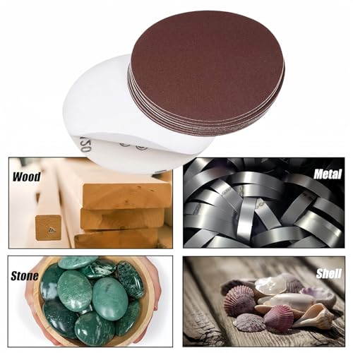 Éponge de ponçage 7,6 cm grain 500-600 pour restaurer les phares ternes