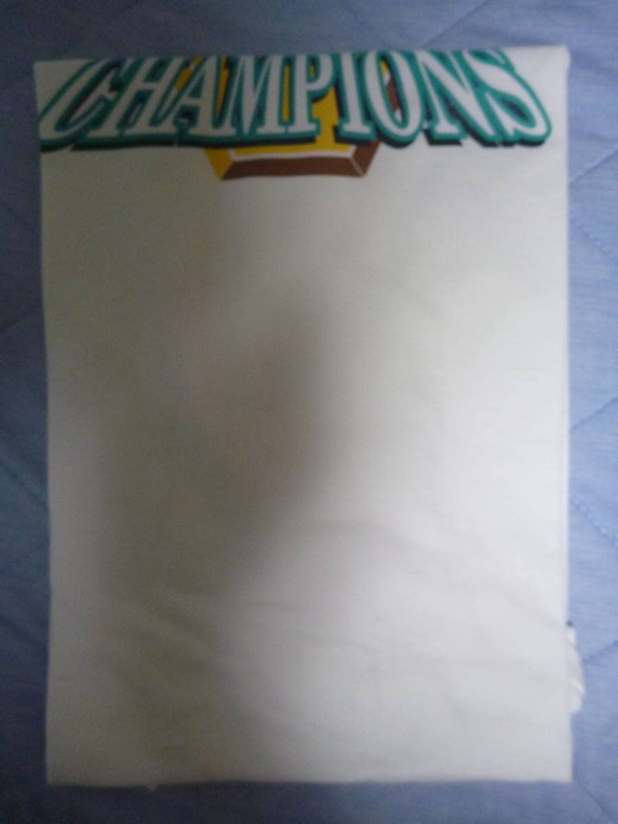 1999年 ダイエーホークス 優勝記念 Tシャツ 未使用 Lサイズ 激レア 1999年 ダイエーホークス 優勝記念 Tシャツ 未使用 Lサイズ 激