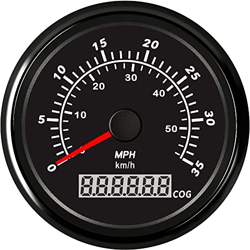 Compteur de vitesse GPS de 0-35 MPH pour yacht et bateau de plaisance