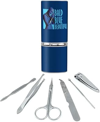 Farscape Zotoh Zhaan Bald Blue Beautiful Stainless Steel Manicure Pedicure Grooming Beauty Care Travel Kit