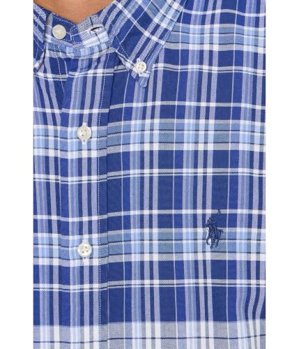 Image of POLO RALPH LAUREN Men's Classic Fit Plaid Oxford Shirt
