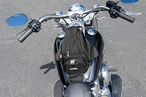 Chase Harper Usa 1602M Black Manta X2 Magnetic Tank Bag - Water-Resistant, Tear-Resistant, Industrial Grade Ballistic Nylon With Anti-Scratch Rubberized Polymer Bottom, Super Strong Neodymium Magnets #TOP3