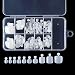 YIMART 100Pcs Fake Toenail Tips Set Nail Art Toe Decoration Full Cover False Toe Nail Tips for DIY Salon Foot Manicure Sticker Tools (Natural With Box)