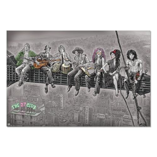 Grupo Erik Poster The 27 Club - Laminas decorativas 61x91,5cm a t...