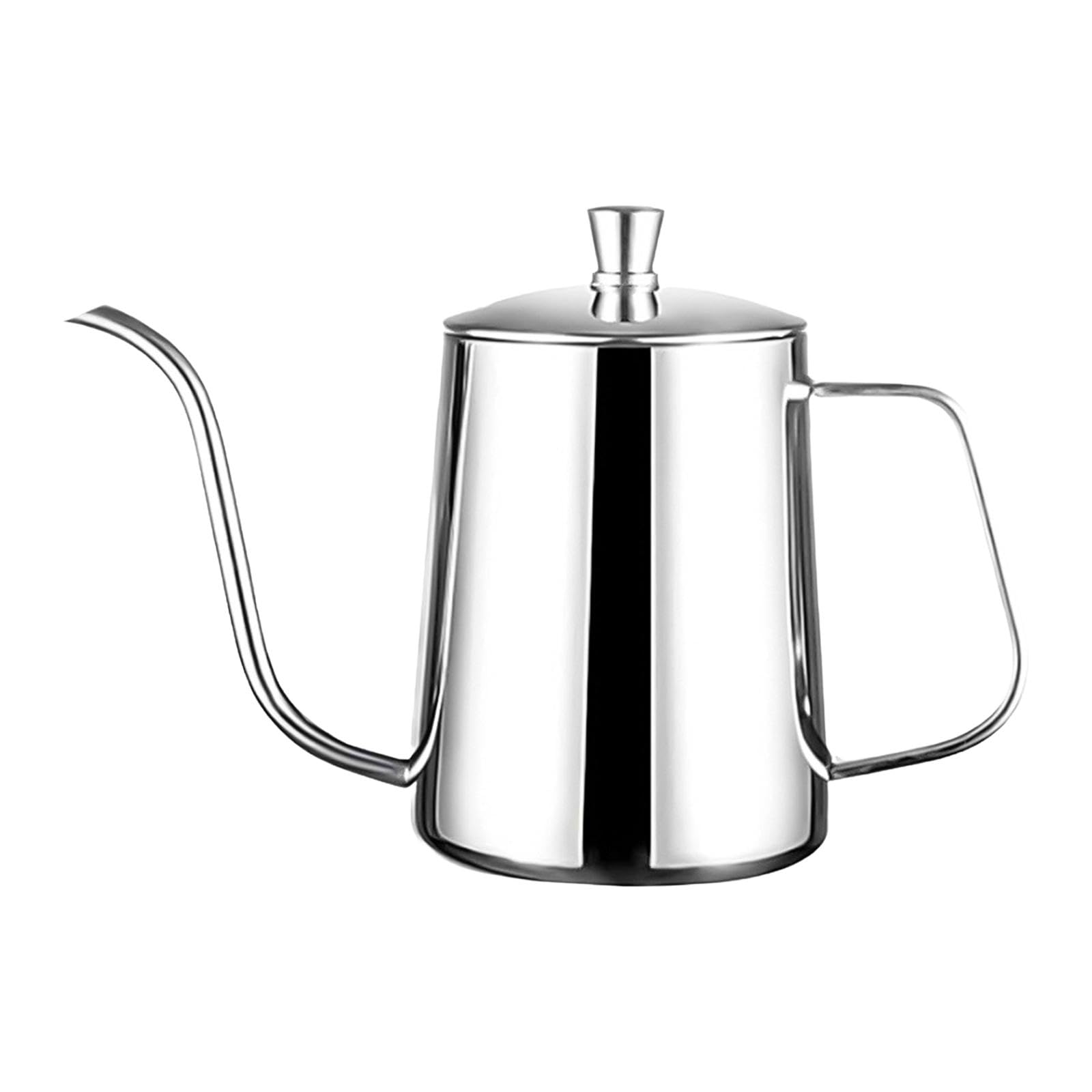 Hervidor de café de goteo de acero inoxidable plata para cocina