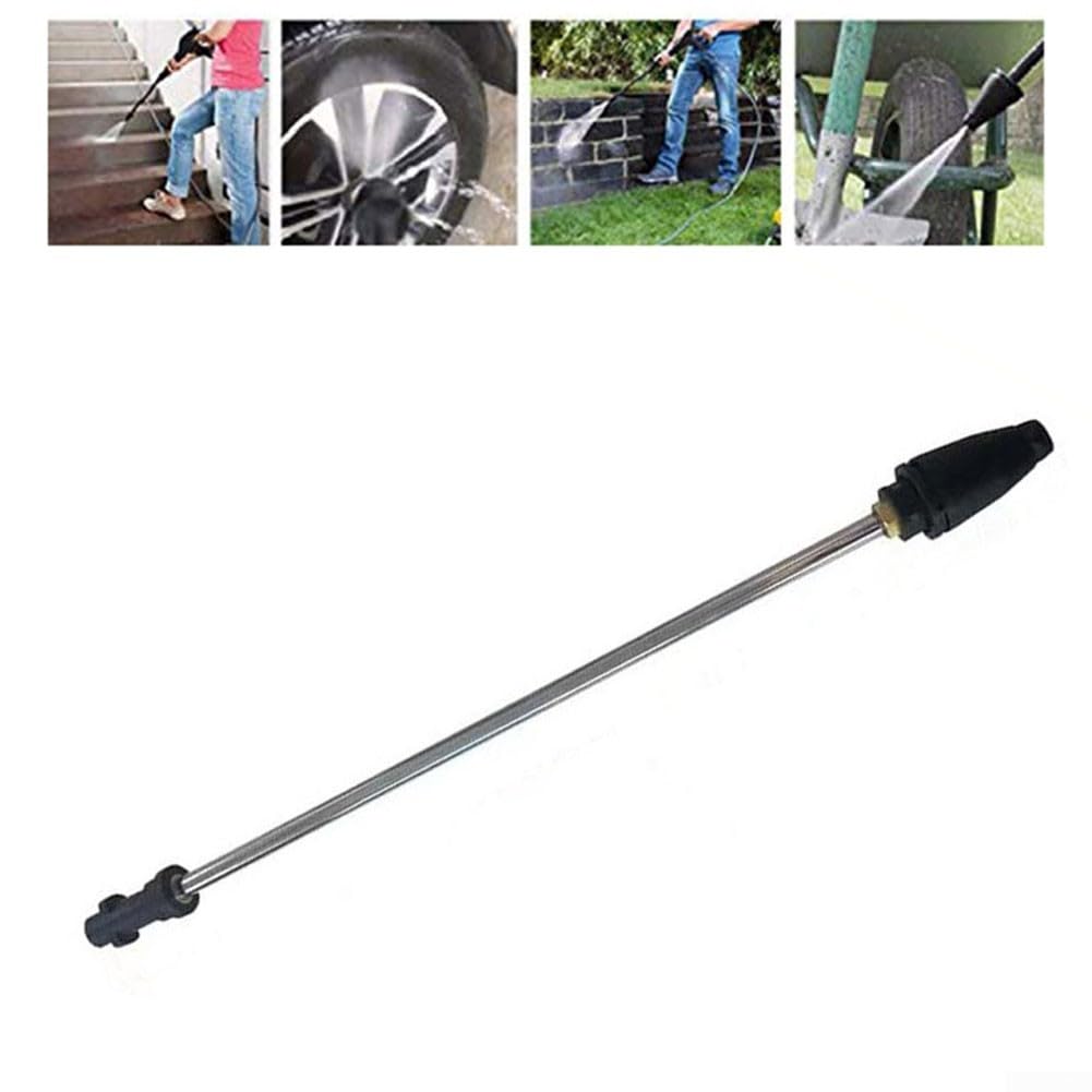 Turbo dysza myjki wysokociśnieniowej do Kärcher obracana o 360° do serii K2-K7 – brud o dużej mocy 60 cm, nylon, miedź, stal nierdzewna