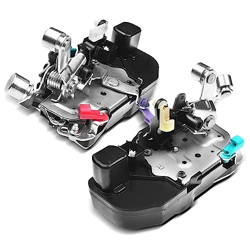 Image of A-Premium Door Latch Lock Actuator Compatible with Jeep Vehicles - Commander 2006-2010, Sport Utility - Front Driver and Passenger Side, 2-PC Set, Replace# 55113369AA, 55113374AA