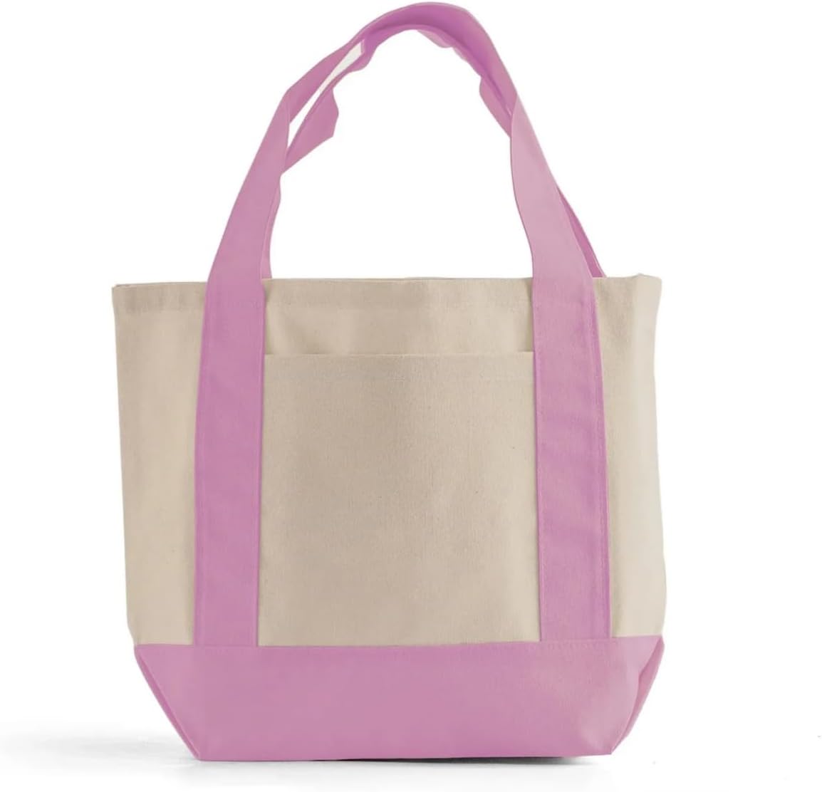 TBF 12 Pack Mini Iconic Canvas Shopping Bags with Gusset – Reusable Eco-Friendly Tote Bags with Handles