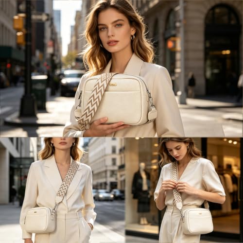 Image of crossbody bags for women trendy with adjustable straps smallleather cross body purses