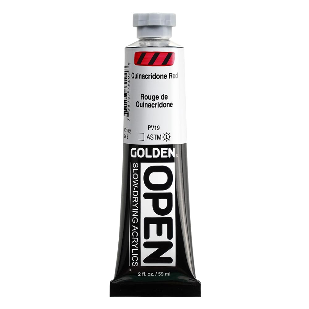 Golden Gold En Open 60Ml Quinacridone Red Vi