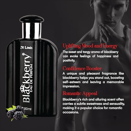 Image of St Louis Blackberry Original Eau De Parfum | For Men & Women | 50 ml Long-Lasting Fragrance | Ideal Gift for Birthdays, Anniversaries & Special Occasions | All-Season Perfume