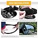 X AUTOHAUX Car Mirror Glass W/Backing Plate Heated Right Passenger Side for Audi A3 A4 A5 QUATTRO IR S5 S4 S5 2010-2017