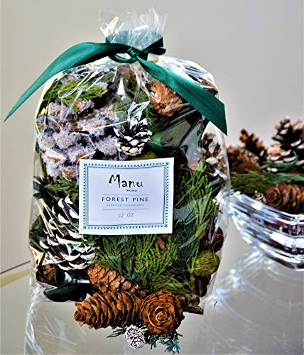 image for Manu Home Pine Potpourri ~A Compelling Powerful Clean Scent of Fresh F