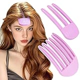 Hair Volume Clip, 2Pcs Volumizing Hair Clips for Fluffy Bangs, Easy High Crown Volume Tool for Women, No Crease Hair Root Lifting Clips for a Natural Puffy Lazy and Seamless Hairstyle