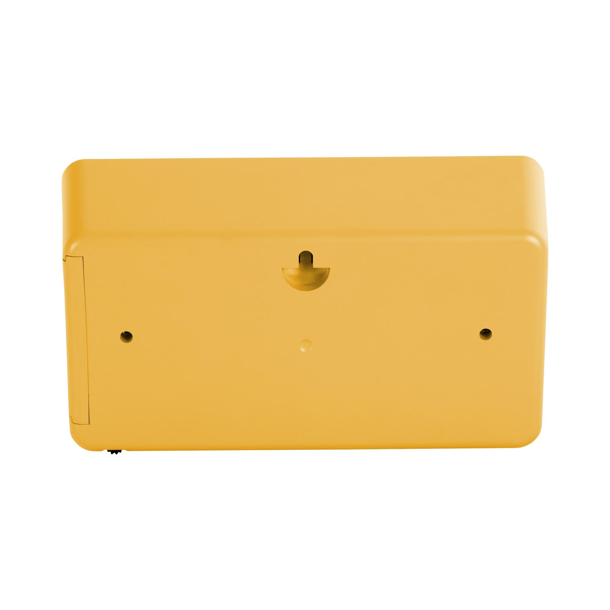 Karlsson Wall/Table Clock Funky Flip Flip Giallo brillante