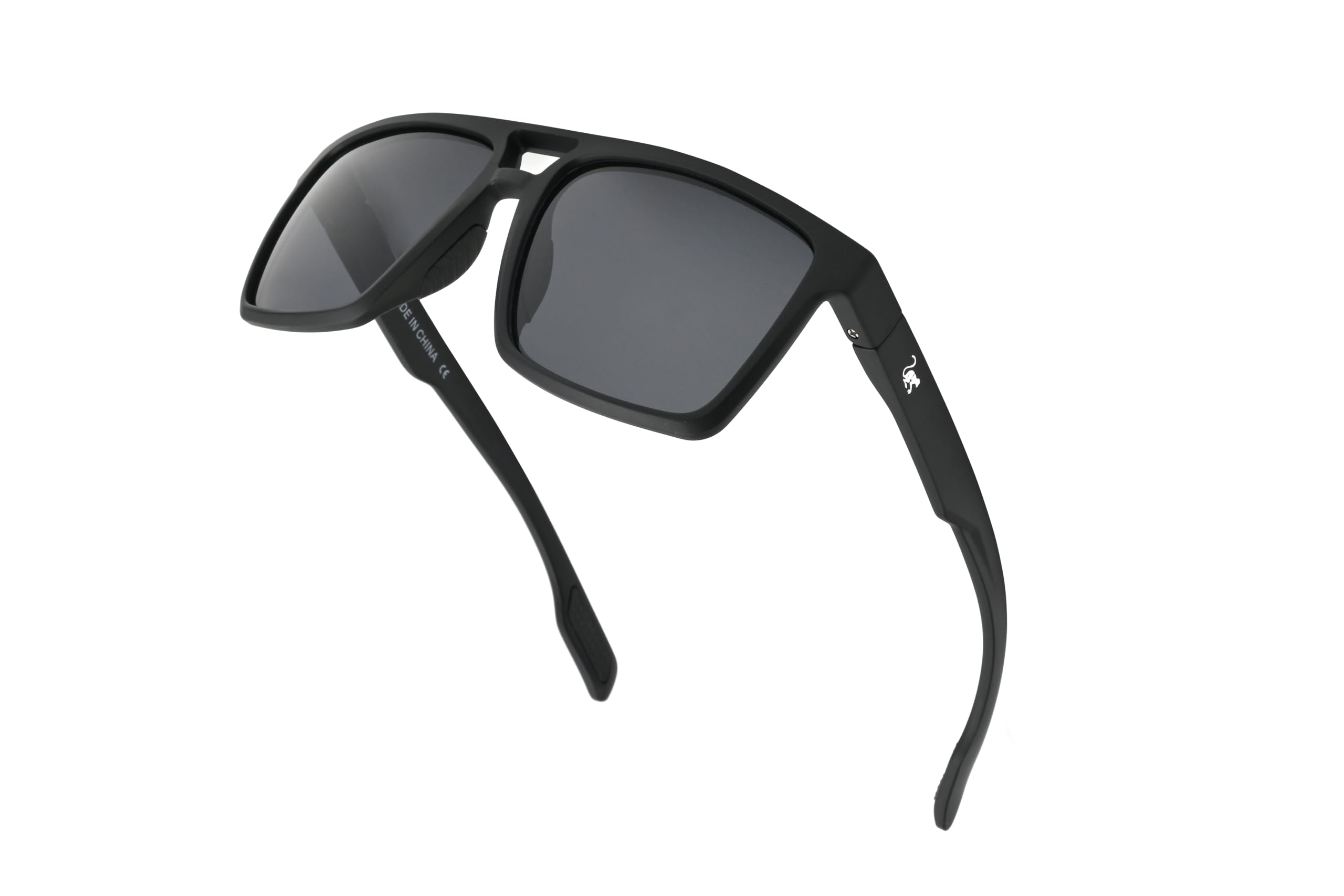 Surf Monkey Spolaryzowane okulary przeciwsłoneczne dla mężczyzn/kobiet, TR90, UV400