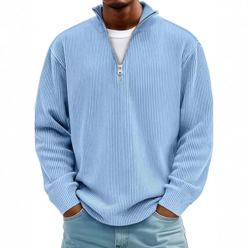 Sweat-shirt zippé homme ample pour éviter l'inconfort au bureau