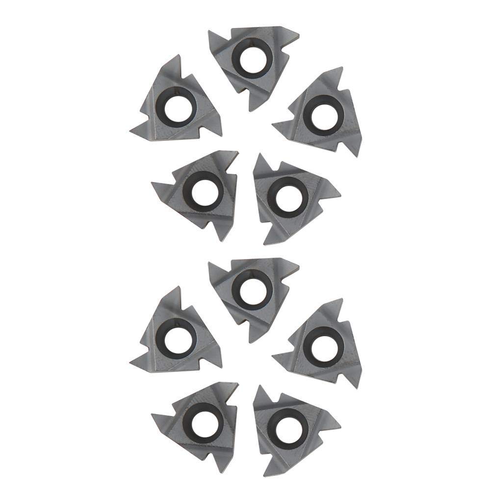 Insertos Roscado Torno 10 Piezas 16ER AG55 Cuchilla Torneado CNC Corte Rosca Acero Carburo Accesorios Procesamiento Máquina