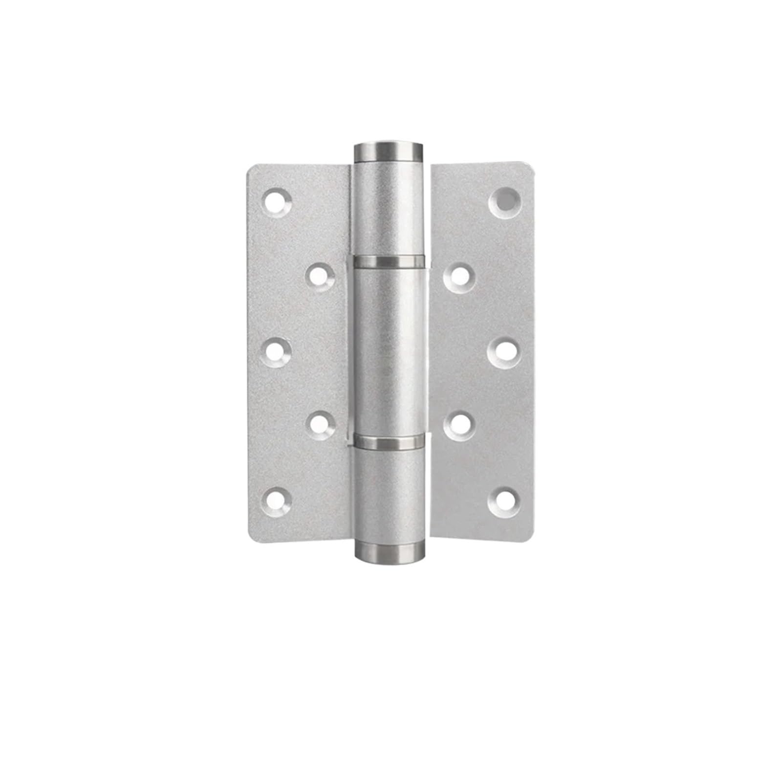 Rugaikerba Groove Type-Silver Hydraulic Door Hinge, Aluminum Alloy Adjustable Hinges