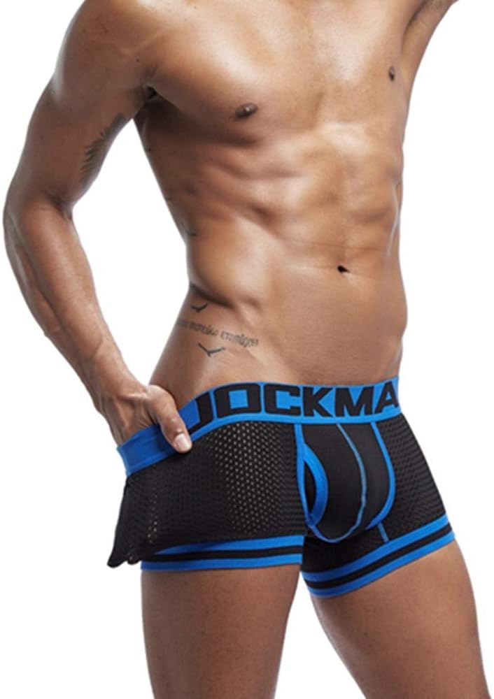 JOCKMAIL Men's Underwear Boxers Mesh Panties - Male Underpants with Boxer Short - Image 4