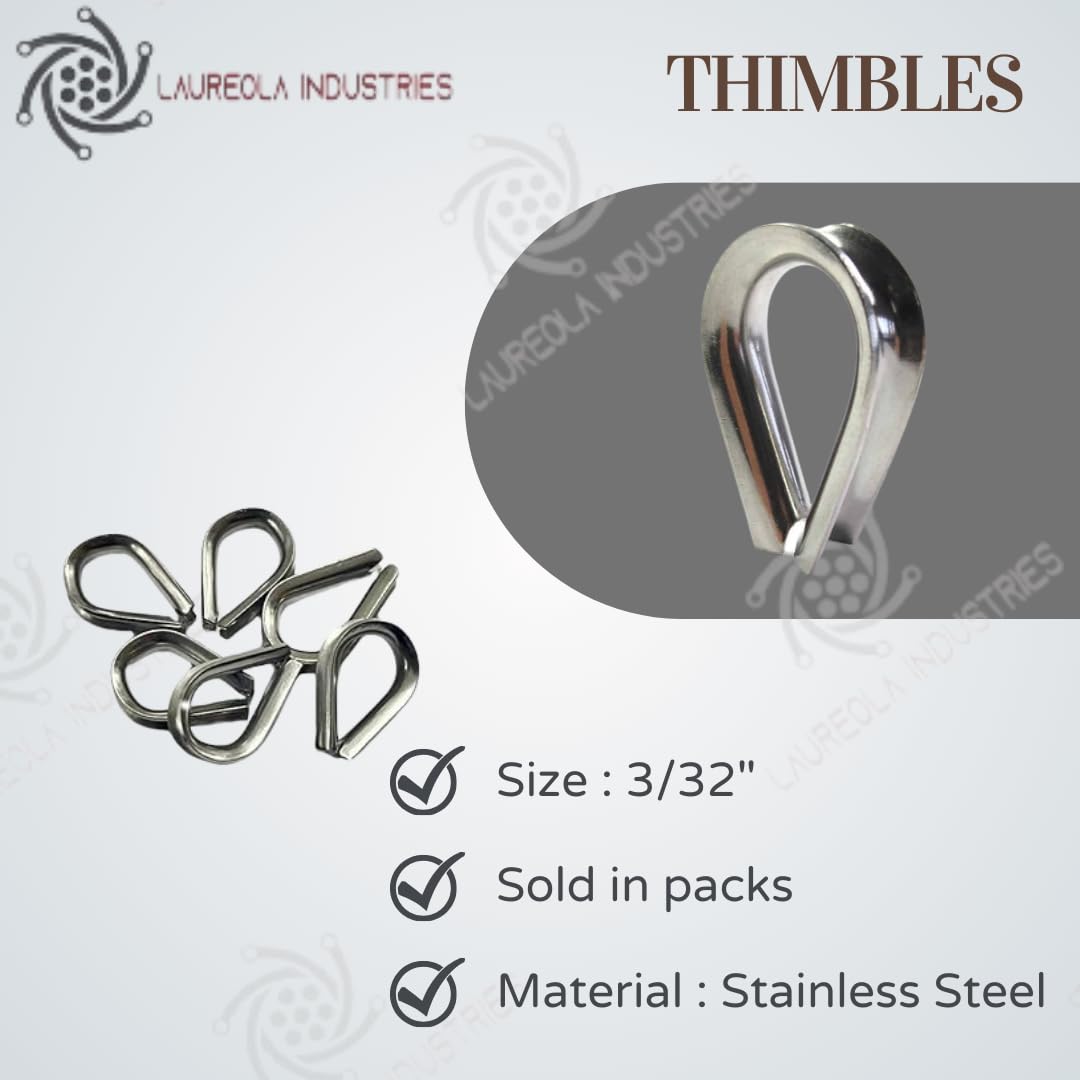 Hardware N176-818 0.25 in. Zinc Plated Rope Thimble