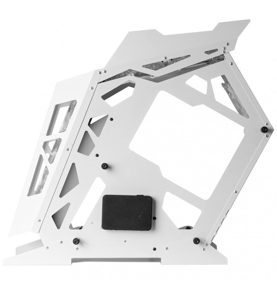 Mars Gaming MC-3TCORELCD Caja Gaming ATX, Pantalla IPS 7,2” Personalizable, Triple Cristal Templado Extraíble, Estructura Doble Cámara Lateral, Soporte de Refrigeración Líquida hasta 360mm, Blanco — view 137