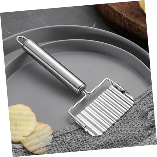 Set Cuchillos Papa Ondulados 3 Piezas Acero Inox miniatura 5