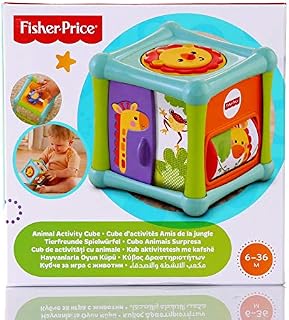 Fisher-Price BFH80  Tierfreunde kostka, zabawka dla dzieci od 6 miesięcy