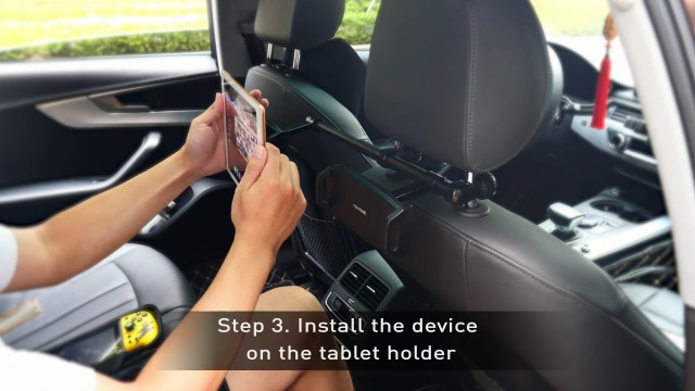 DDUP Car Headrest Tablet Mount Holder Auto Backseat Tablets Stand For Kids - View #5