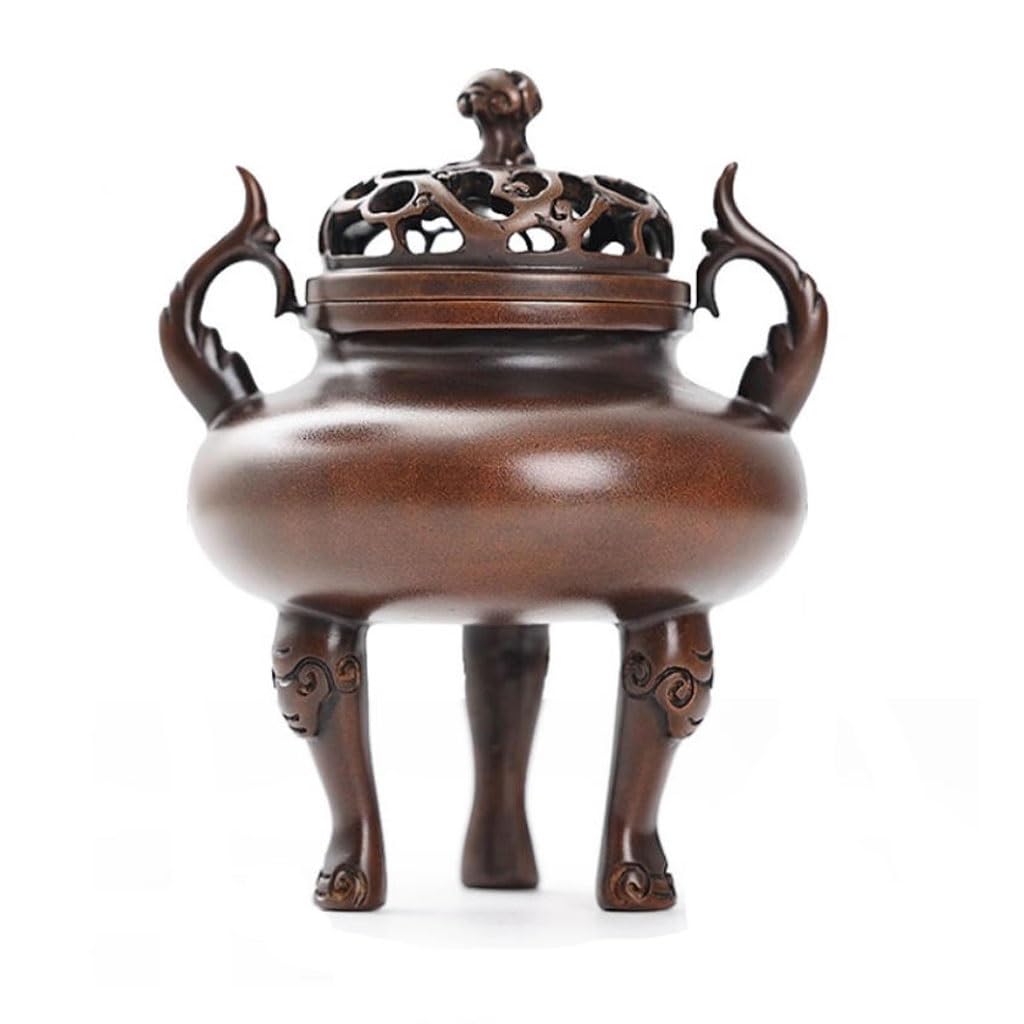 Incense Burner Home Indoor Sandalwood Incense Burner Creative Pure Copper Antique Decorative Ornaments Waterfall Incense Burne