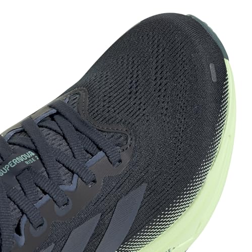 Image of adidas Womens Supernova Rise 2 Running Sneakers Shoes - Black, Green - Size 8 M