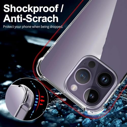 Coque antichoc iPhone 13 Pro transparente pour le quotidien actif
