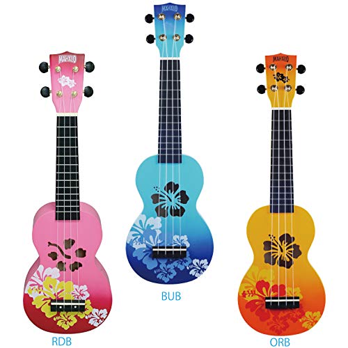 Mahalo Designer Series Ukulélé soprano 346 mm avec motif de fleurs hawaïennes pour droitier Bleu éclaté avec sac de… - Les Beatles, Paul McCartney, John Lennon, RIngo Starr, George Harrison Mahalo Designer Series Ukulélé soprano 346 mm avec motif de fleurs hawaïennes pour droitier Bleu éclaté avec sac de… – Image 8