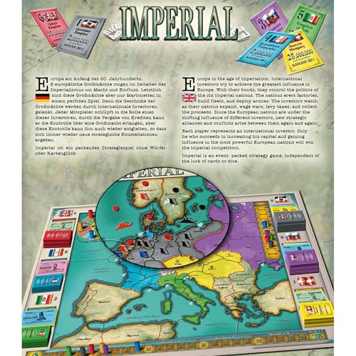 Imperial: Juego de mesa de estrategia para 2-6 jugadores miniatura 3