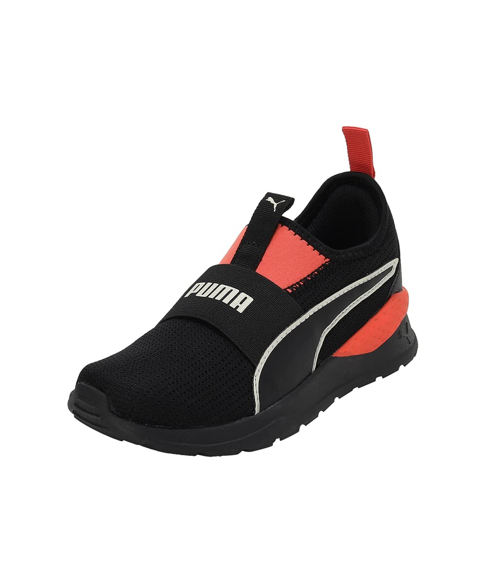 Puma Unisex-Kid Hobbes Pre-School Black-Fiery Coral-Marshmallow Sneaker - 13UK (39187302) (B0BRBKFFM3) Amazon Price History, Amazon Price Tracker