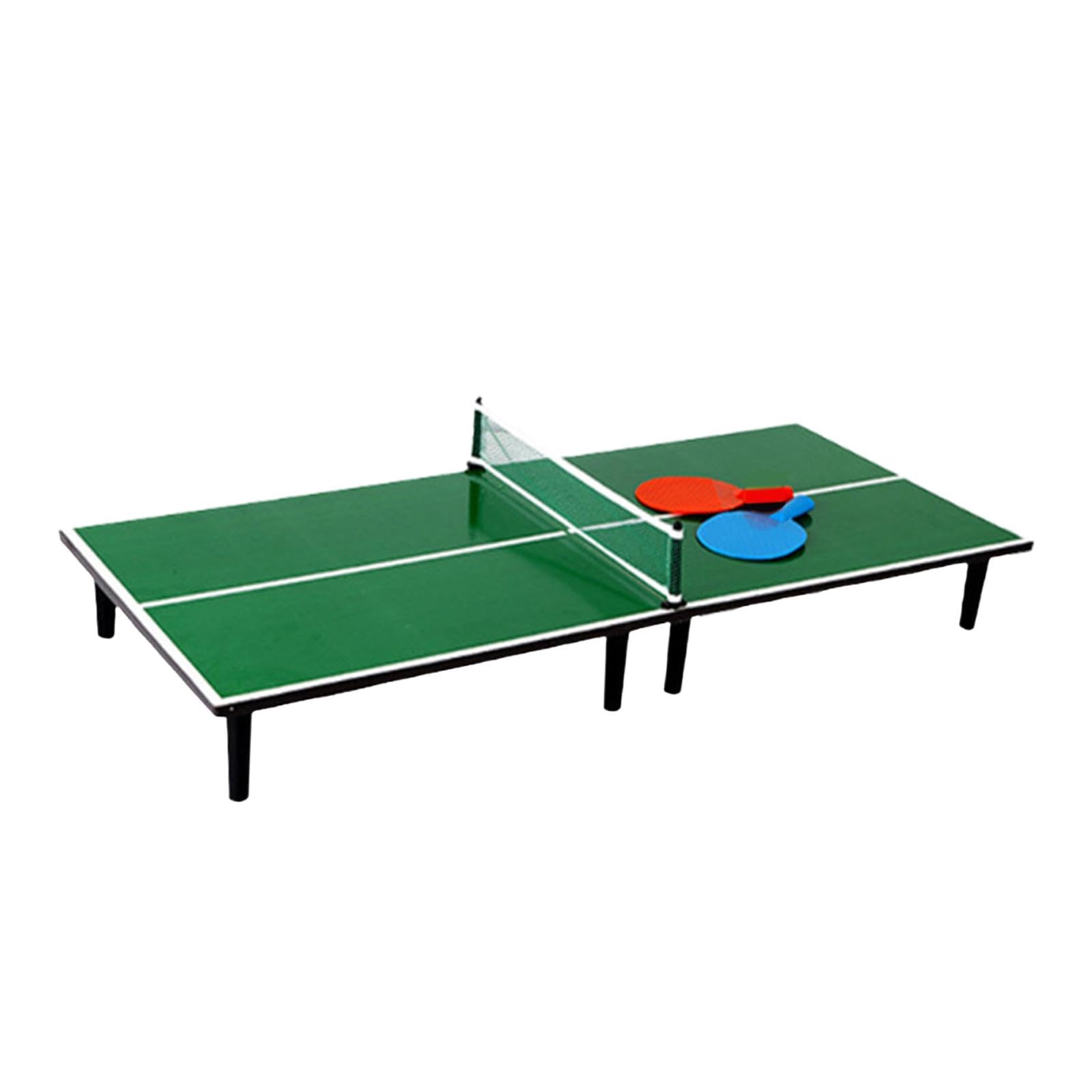Mini Tavolo da Pong Portatile con 2 Racchette, Ideale per Bambini